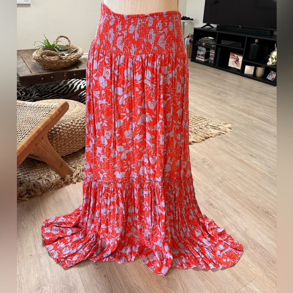 Free people maxi skirt